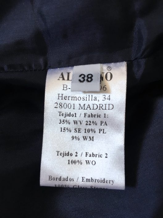 Alvarno Oversize Tweed-Wool Long Vest with Swarovski Crystals Details ...