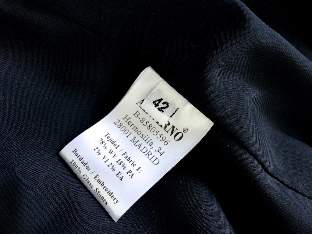 Alvarno Wool Jacket with Swarovski Crystals Details - Luxury & Vintage ...