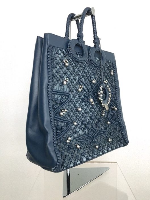 Robert WAN | Best Tahitian Pearls Leather-Python Tote Bag Limited Edition