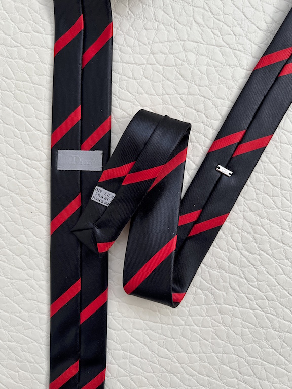 Dior Home by Hedi Slimane narrow tie