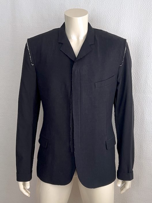 RARE Lanvin unstructured black jacket