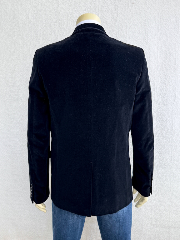 DIOR HOMME 05H By Hedi Slimane black velvet jacket