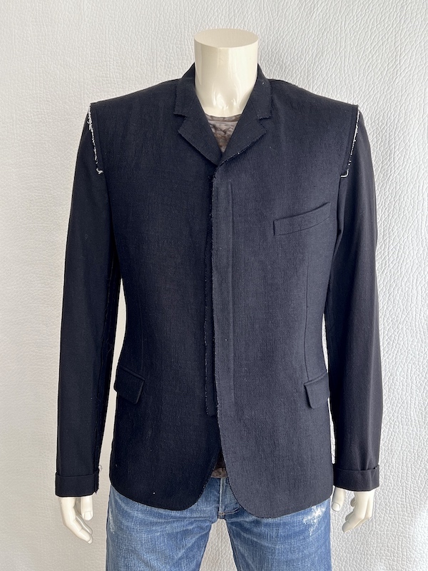 RARE Lanvin unstructured black jacket