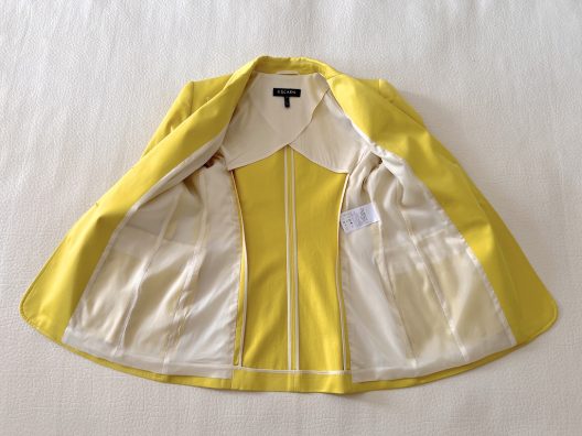 Escada yellow blazer