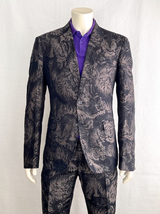 RARE Roberto Cavalli Tiger Print suit