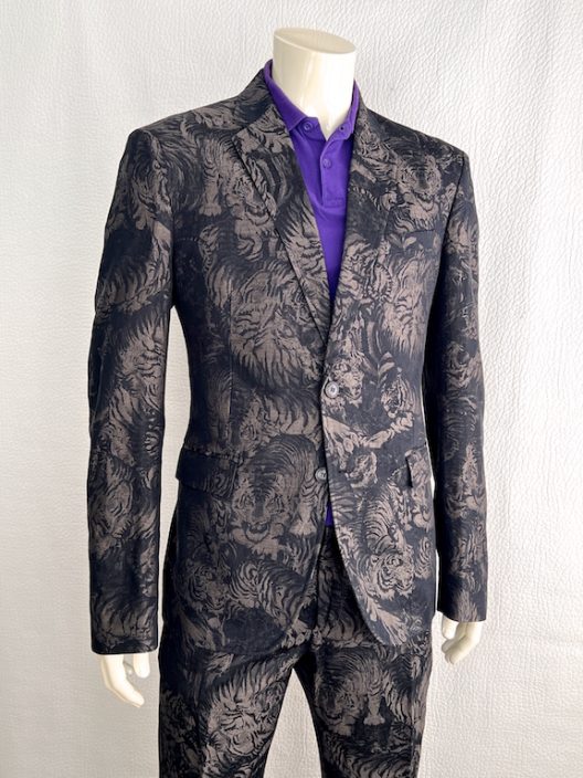 RARE Roberto Cavalli Tiger Print suit