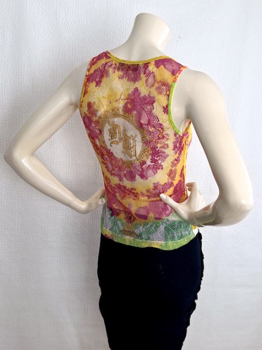 VTG Versace silk top