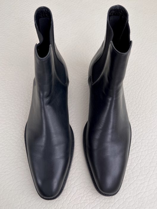 Saint Laurent wyatt chelsea boots in smooth leather