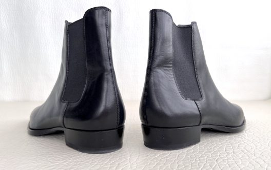 Saint Laurent wyatt chelsea boots in smooth leather