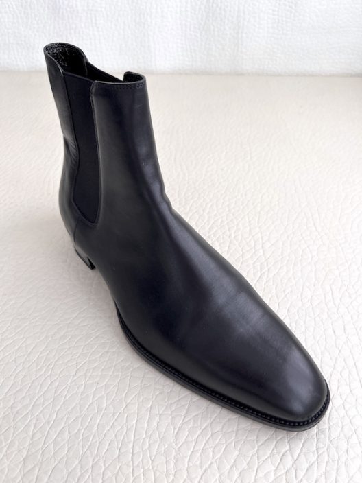 Saint Laurent wyatt chelsea boots in smooth leather