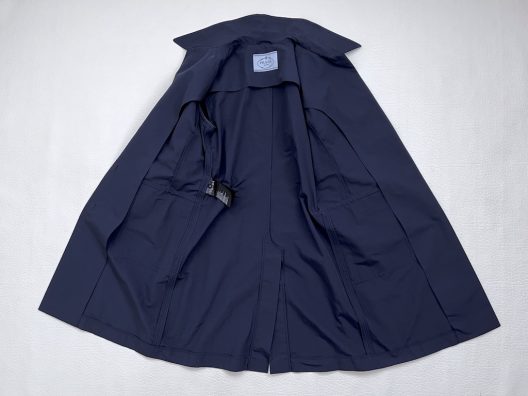 Prada Navy Trench Coat