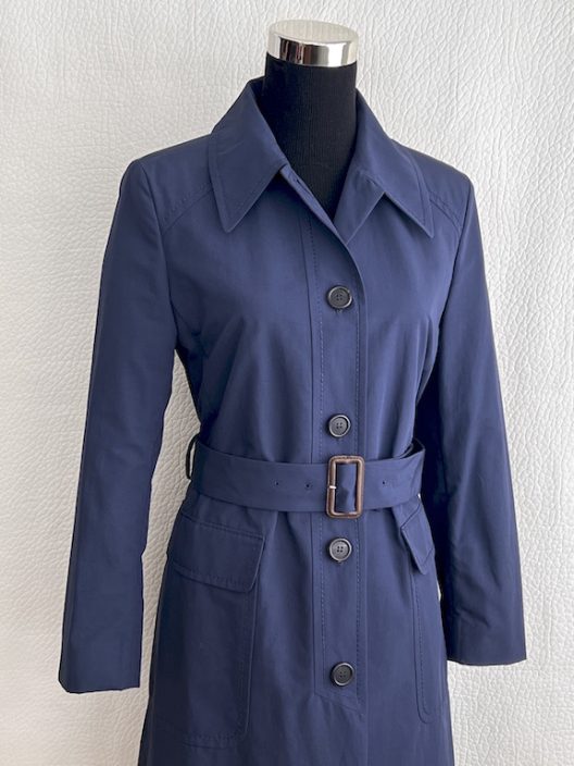 Prada Navy Trench Coat