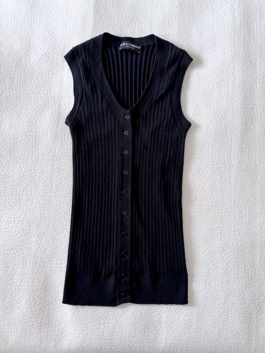 Dolce & Gabbana Knitted Cashmere Vest