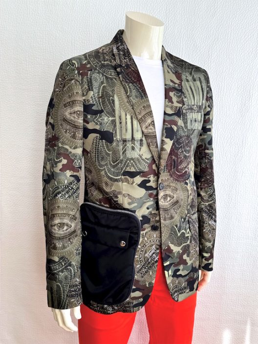 Givenchy Paris by Riccardo Tisci Cambo print jacket