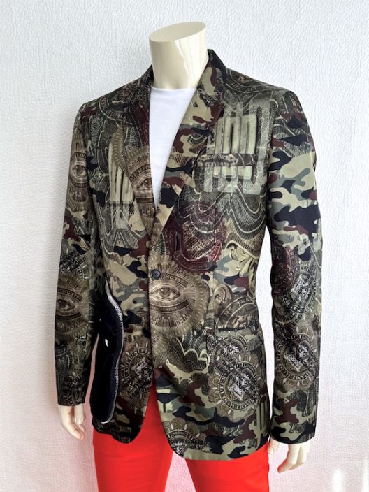 Givenchy Paris by Riccardo Tisci Cambo print jacket