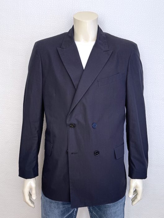 Valentino Garavani Navy Double-Breasted Jacket