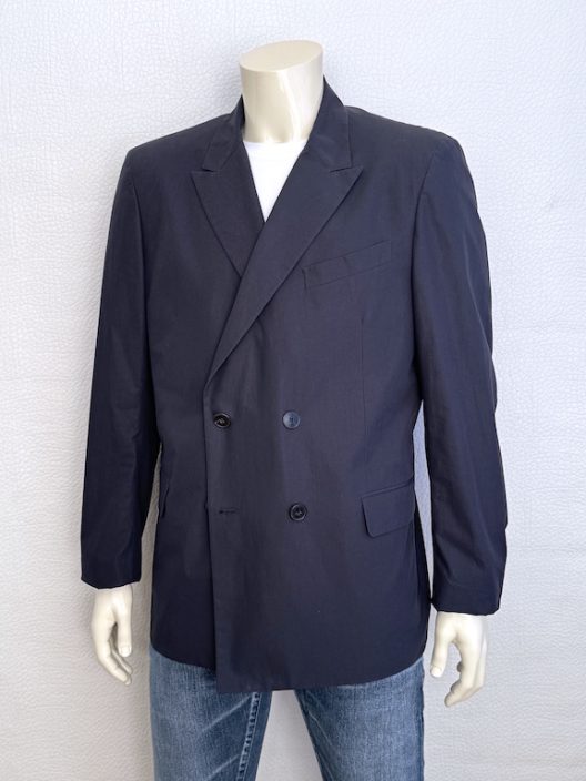 Valentino Garavani Navy Double-Breasted Jacket