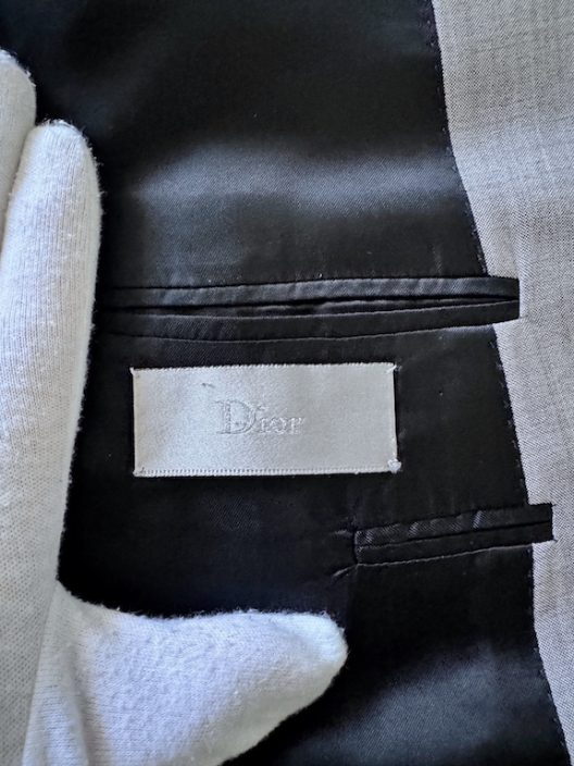 DIOR HOMME 08E By Hedi Slimane Silk-Wool Jacket