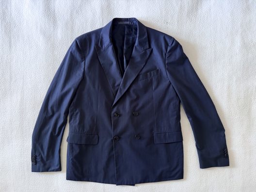 Valentino Garavani Navy Double-Breasted Jacket