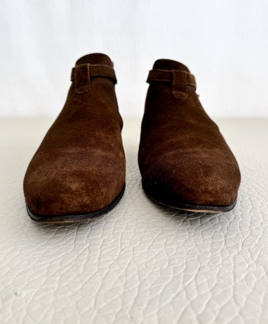 Saint Laurent Connor Jodphur Suede Boots