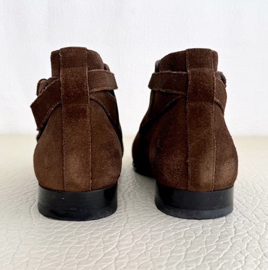 Saint Laurent Connor Jodphur Suede Boots