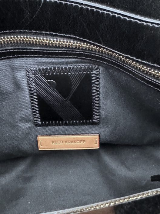 Reed Krakoff Boxer balck leather Tote Bag