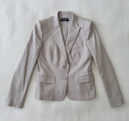 Dolce & Gabbana Cotton Blazer