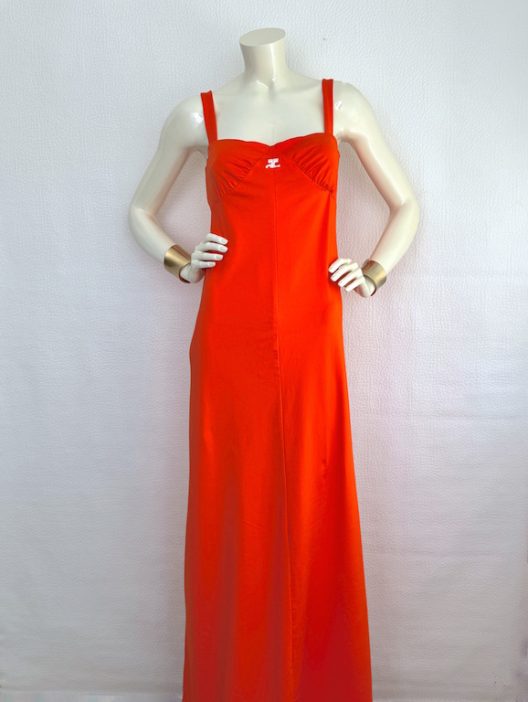 VTG Courrèges Long Strappy Dress