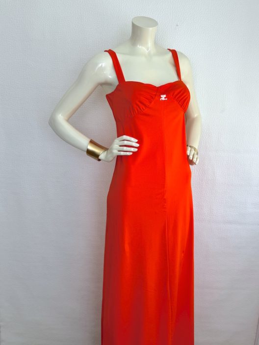 VTG Courrèges Long Strappy Dress