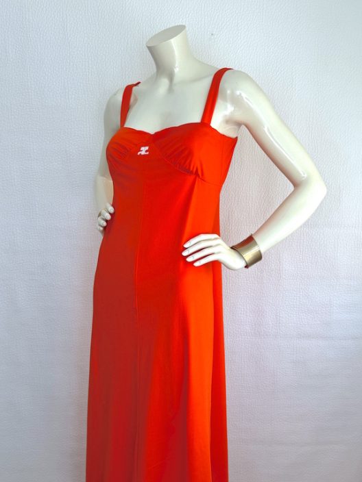 VTG Courrèges Long Strappy Dress