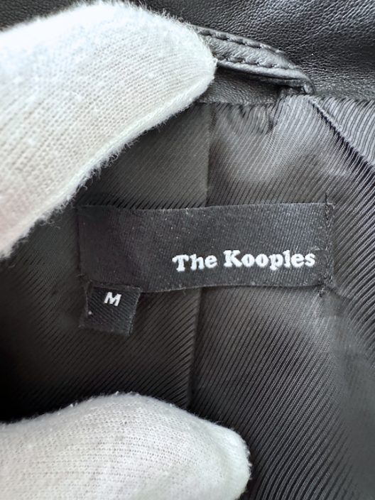 The Kooples Black Leather Jacket