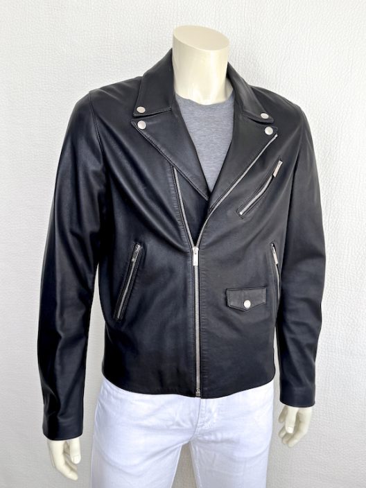 The Kooples Black Leather Jacket