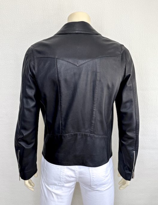 The Kooples Black Leather Jacket