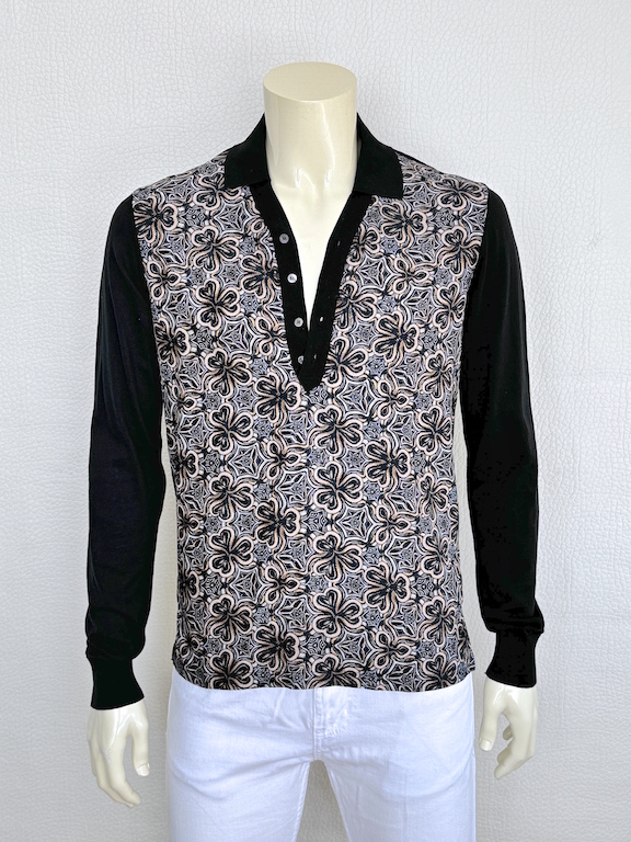 Roberto Cavalli Silk-Cotton Polo Shirt