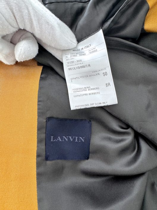 RARE Lanvin by Lucas Ossendrijver Blazer one button