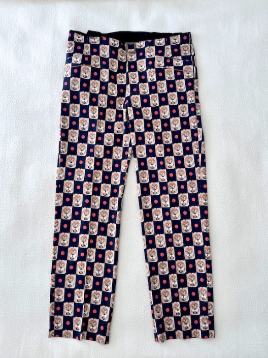 Fendi Lion Print Pants