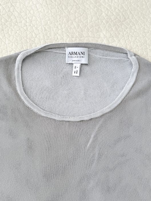 Armani Collezioni Knitted Polo Shirt