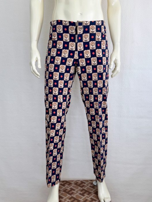 Fendi Lion Print Pants