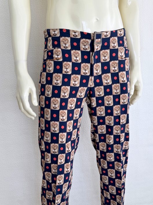 Fendi Lion Print Pants