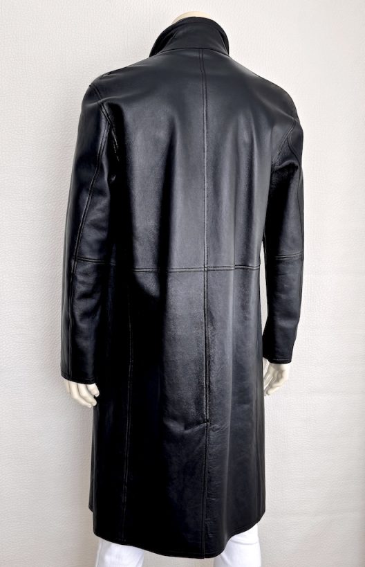 RARE Giorgio Armani Leather Coat