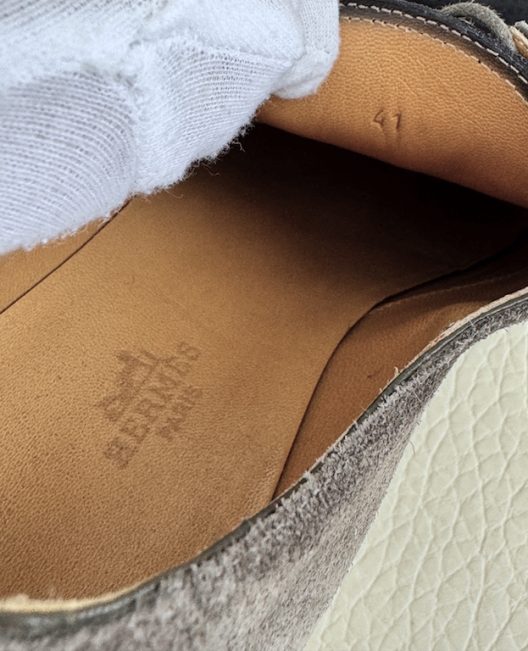 Hermès Derbis Suede Shoes