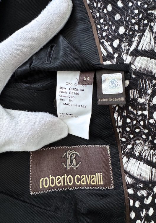 RARE Roberto Cavalli Animal Print Jacket