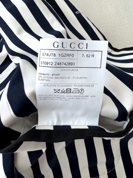 Gucci Reversible Striped Jacket