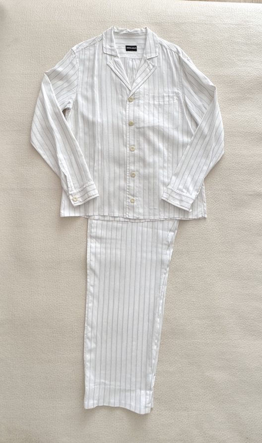 RARE Giorgio Armani White Striped Suit