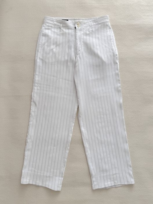 RARE Giorgio Armani White Striped Suit