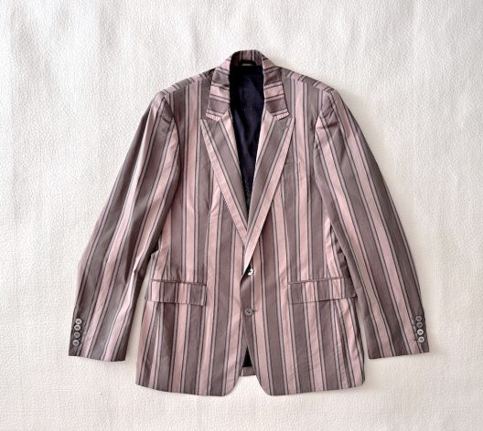 Burberry Prorsum Striped Silk Suit