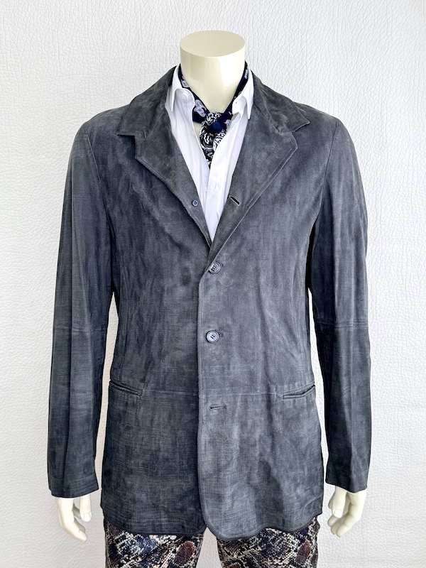 Giorgio Armani Goat Leather Blazer