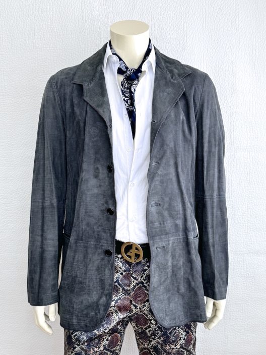 Giorgio Armani Goat Leather Blazer