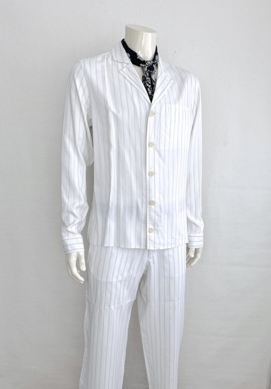 RARE Giorgio Armani White Striped Suit