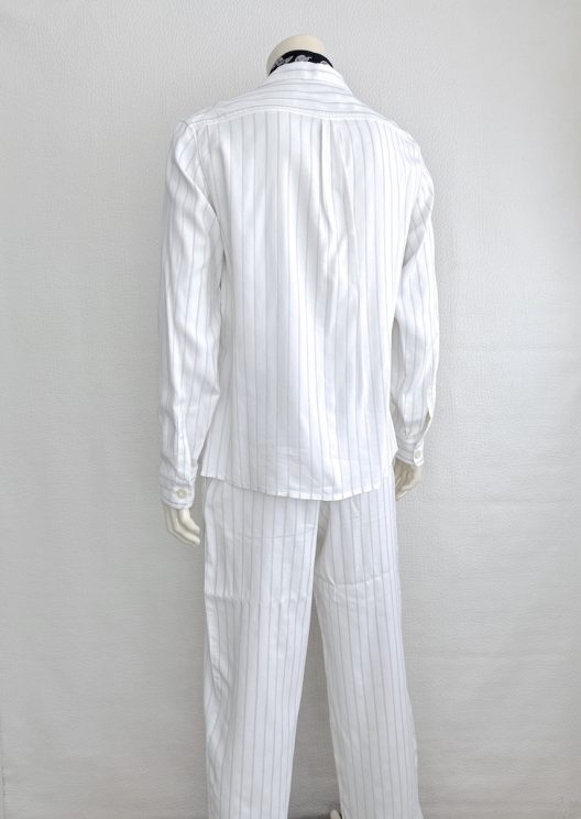 RARE Giorgio Armani White Striped Suit